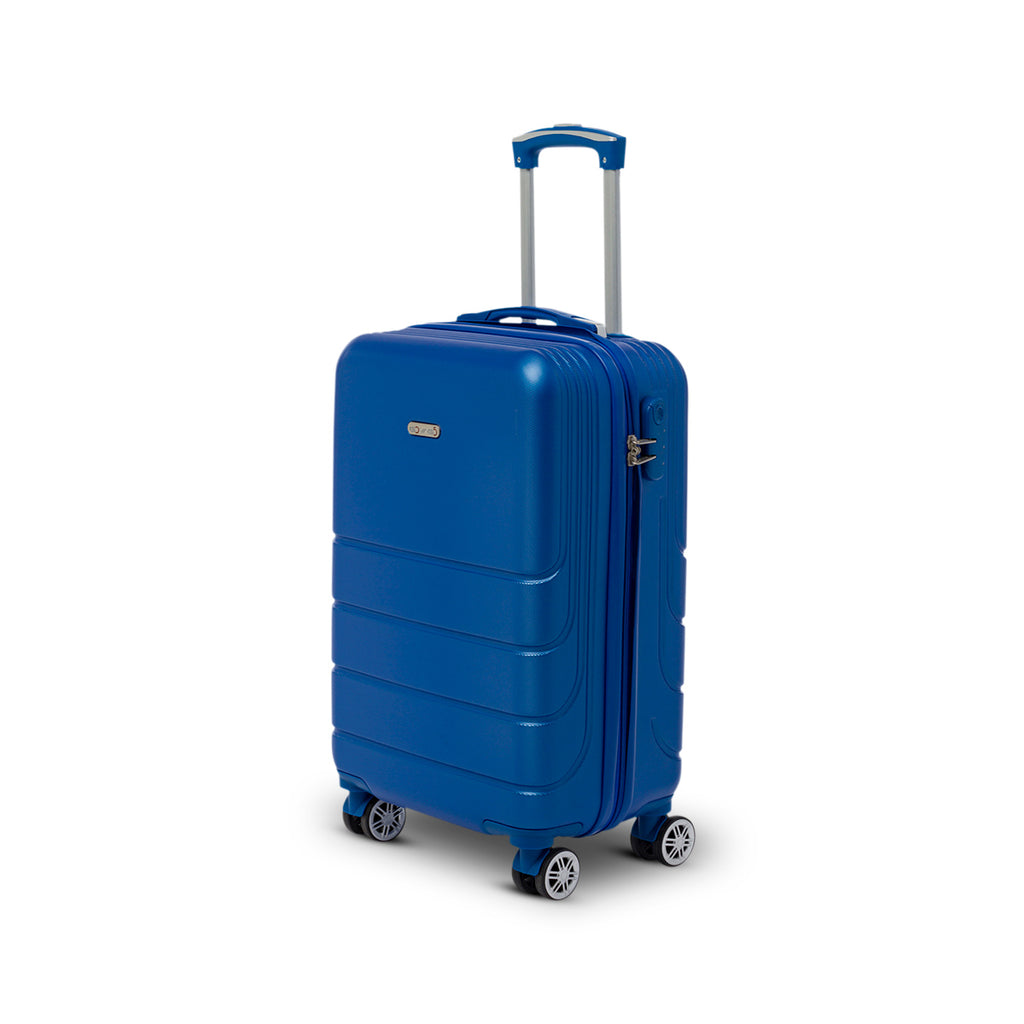 Trolley bagaglio a mano blu in ABS Govago