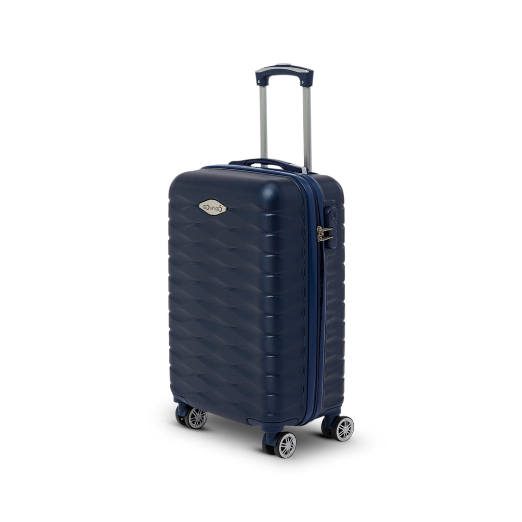 Trolley bagaglio a mano blu in ABS Govago