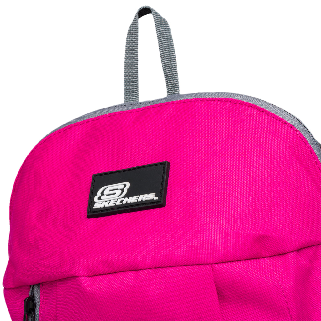 Zaino fucsia con tasca esterna Skechers