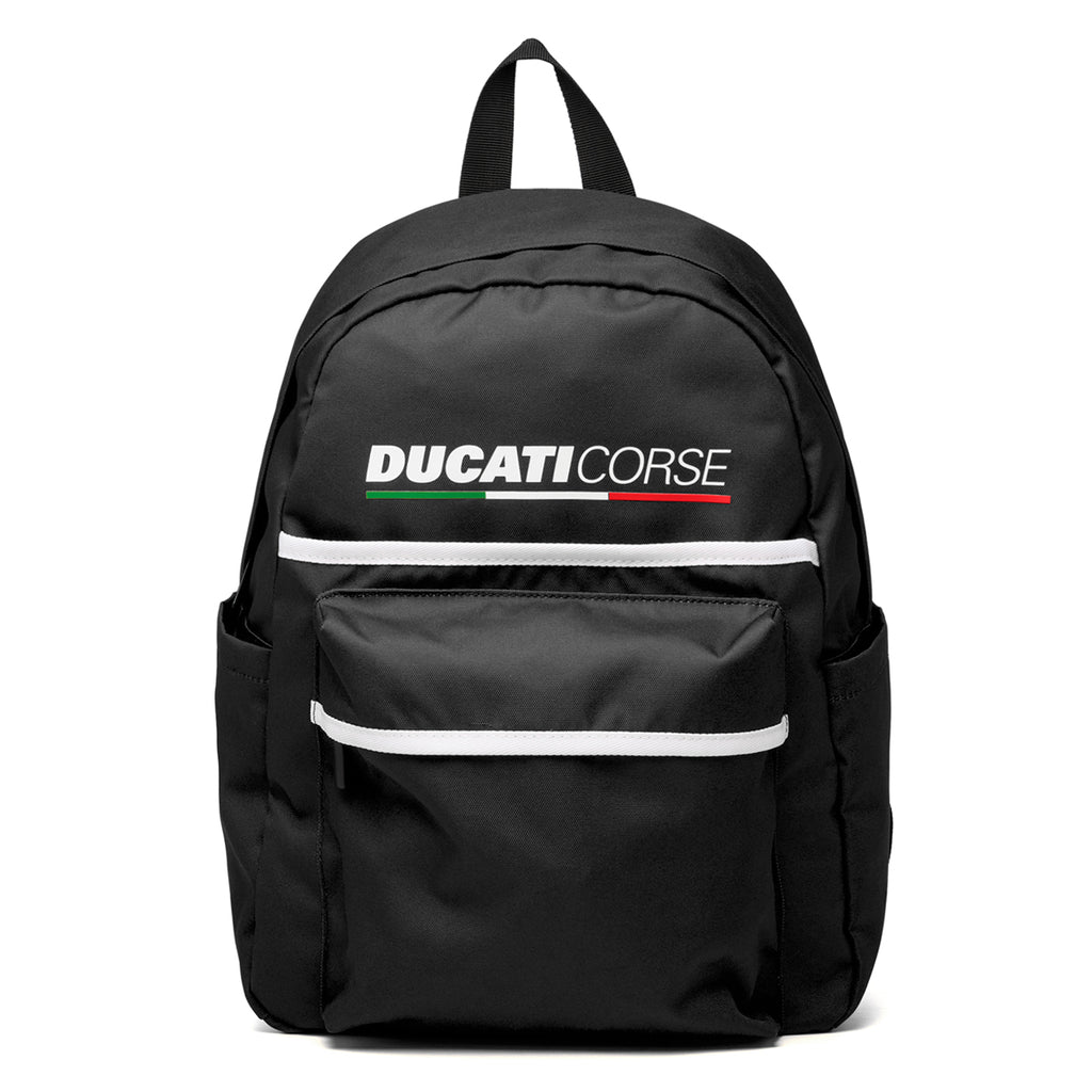 Zaino nero con logo Ducati Corse