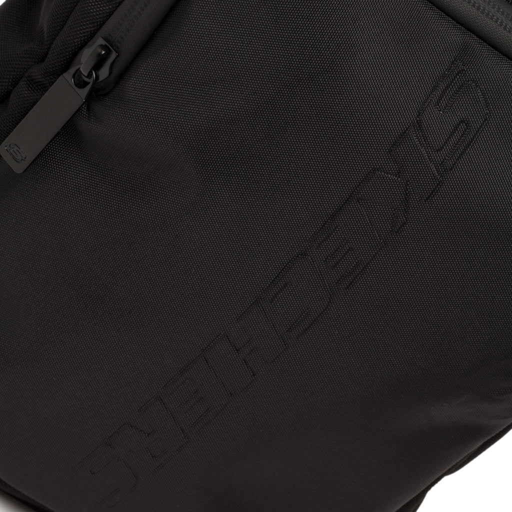 Borsello nero con logo Skechers