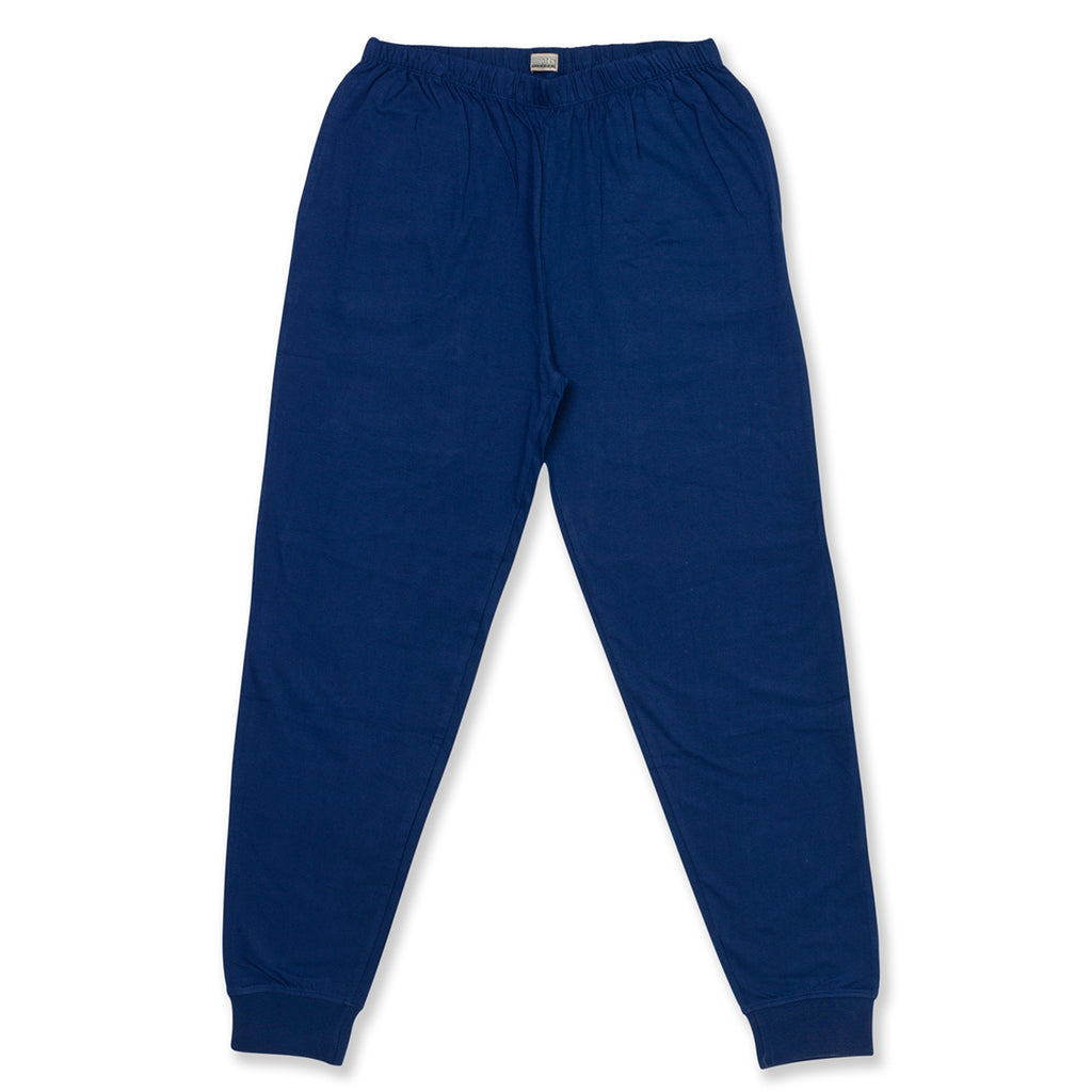 Pigiama natalizio grigio e blu da uomo con stampa