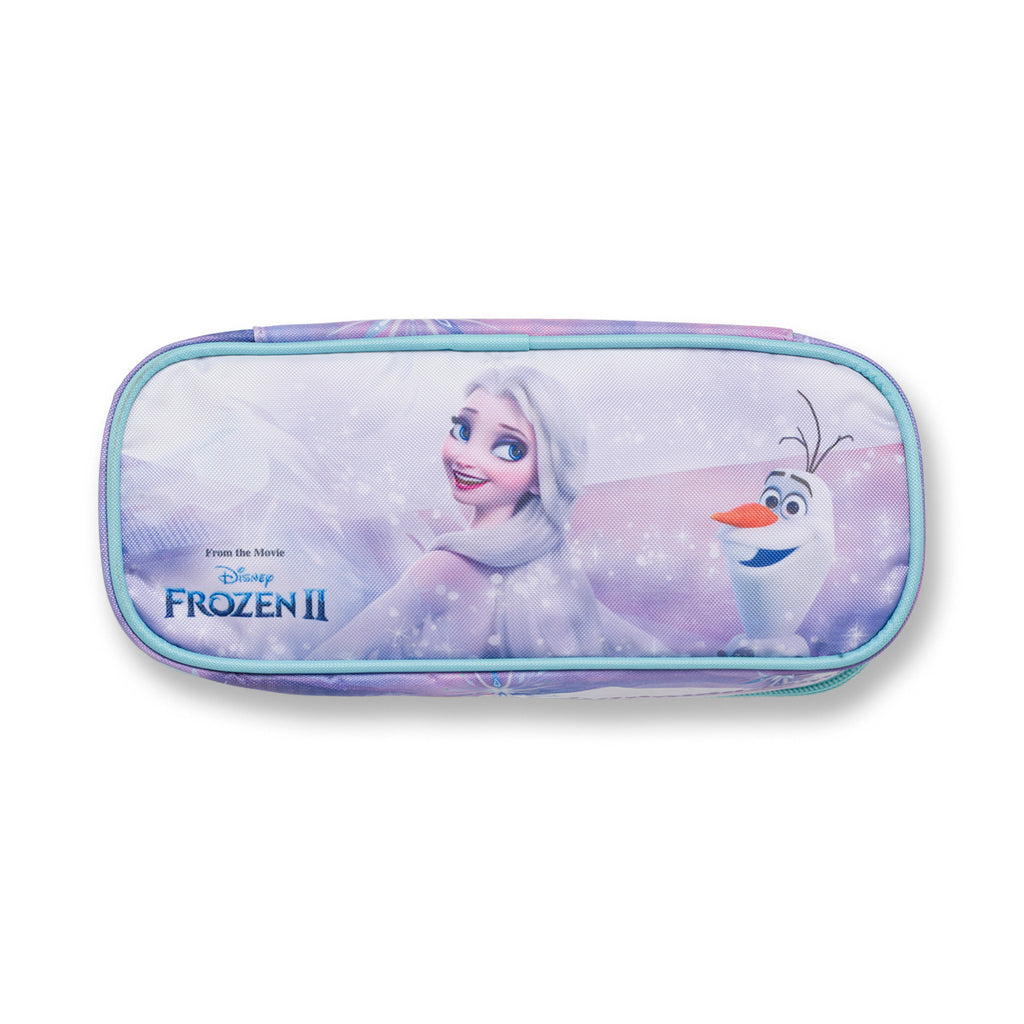 Astuccio ovale lilla con stampa Frozen