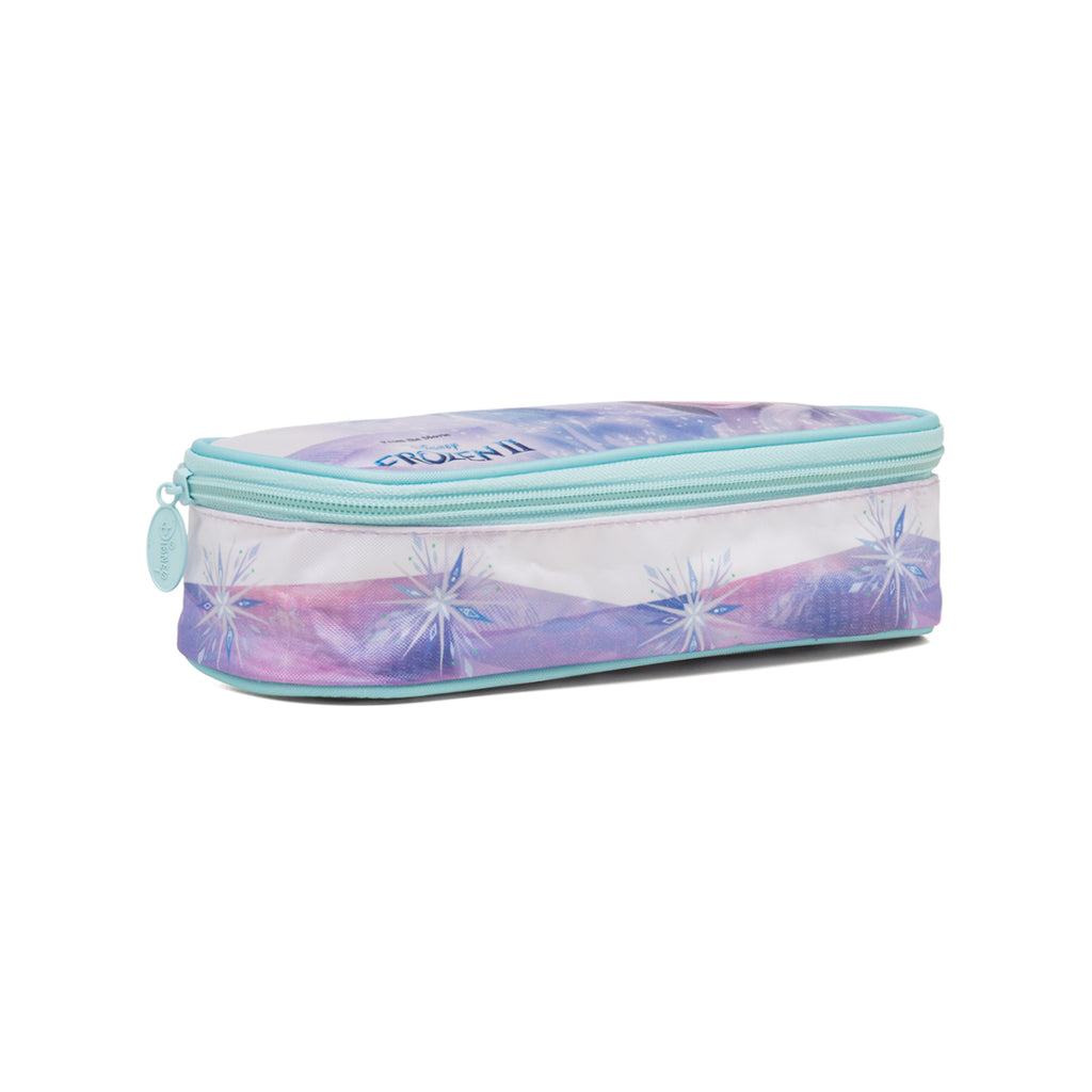 Astuccio ovale lilla con stampa Frozen