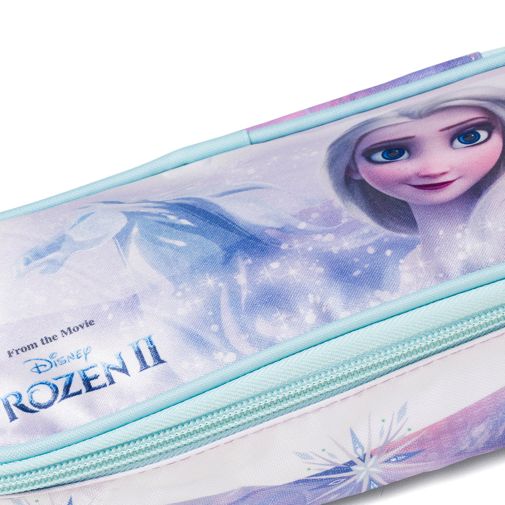 Astuccio ovale lilla con stampa Frozen