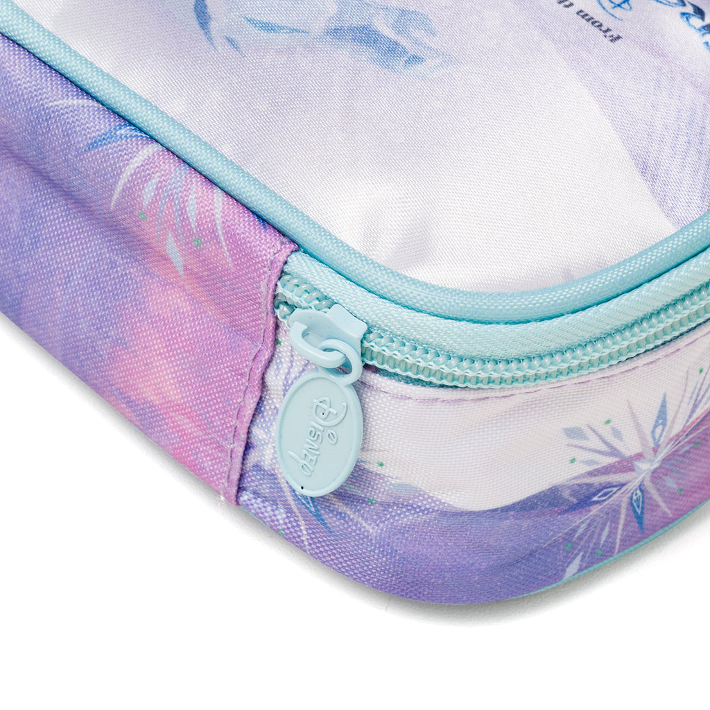 Astuccio ovale lilla con stampa Frozen