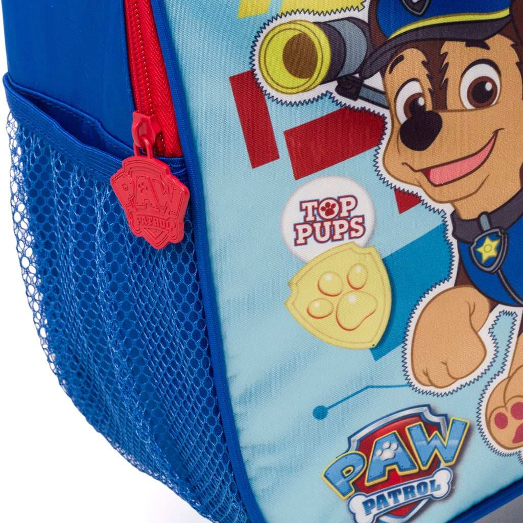 Zaino trolley da scuola blu con stampa Paw Patrol