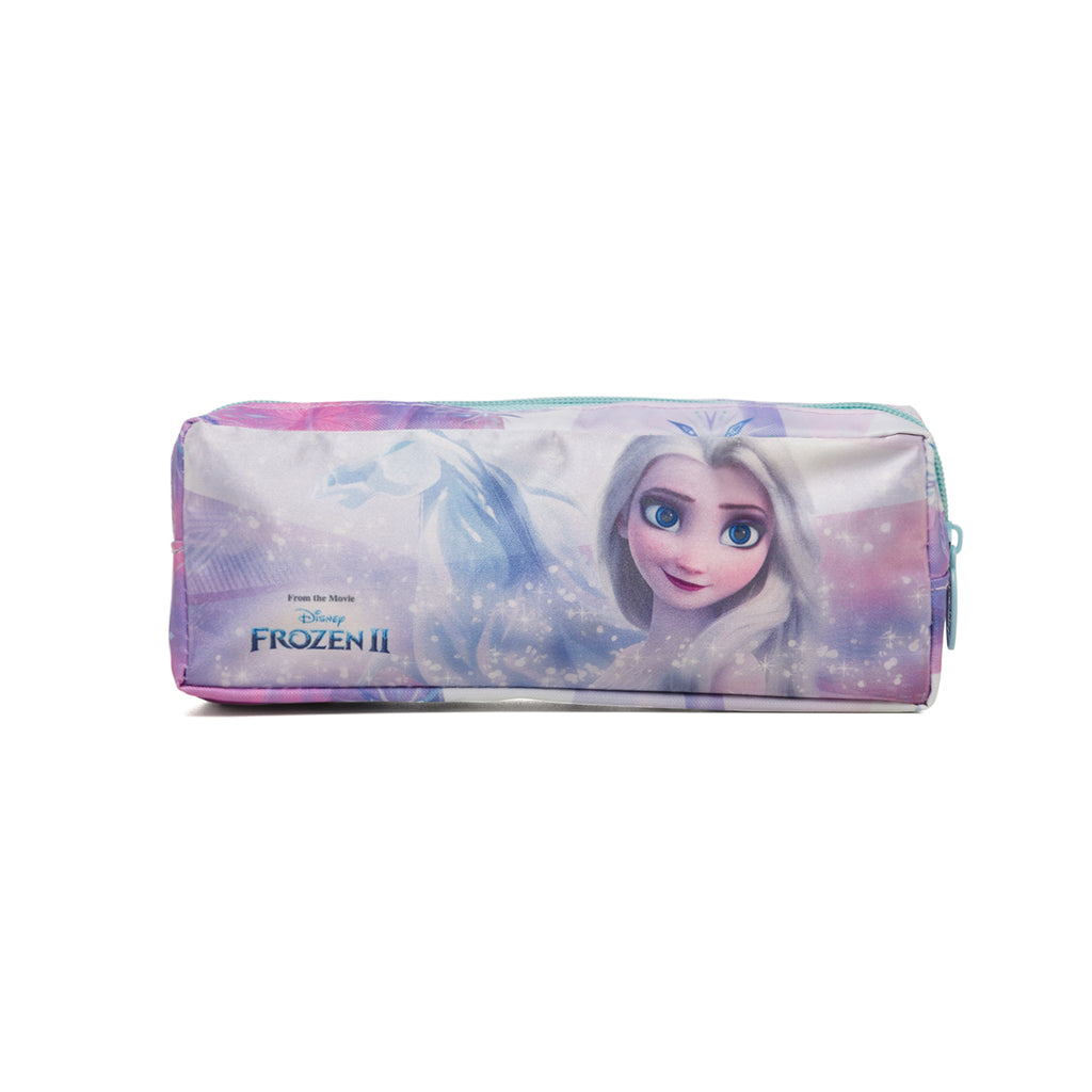 Astuccio portatutto lilla con stampa Frozen