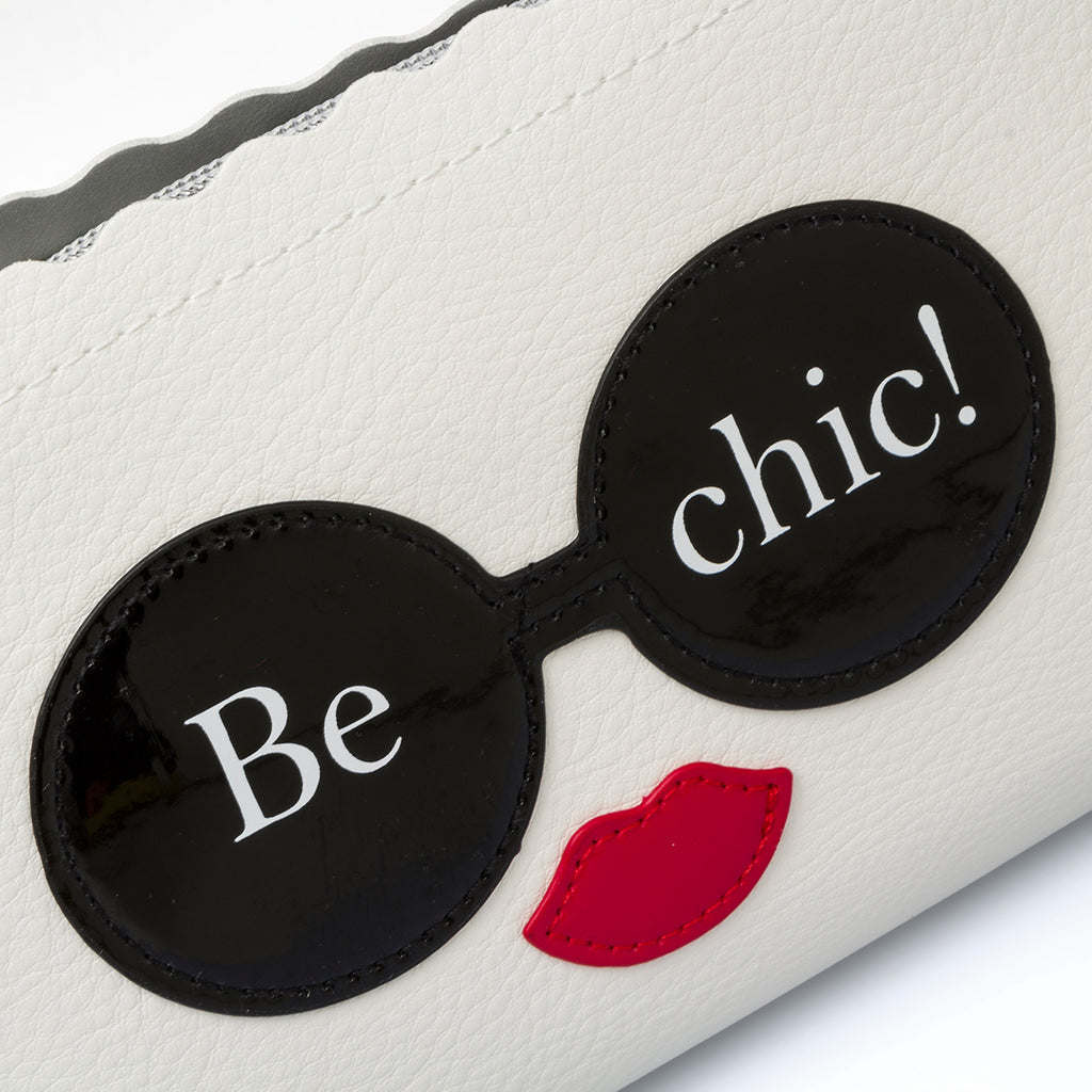 Necessaire bianco da donna con chiusura a zip Camomilla Milano