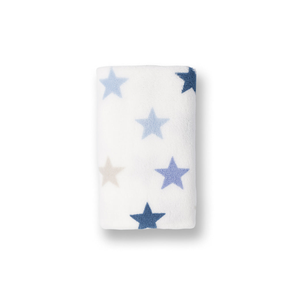Set da bagno bianco e blu Camomilla Milano
