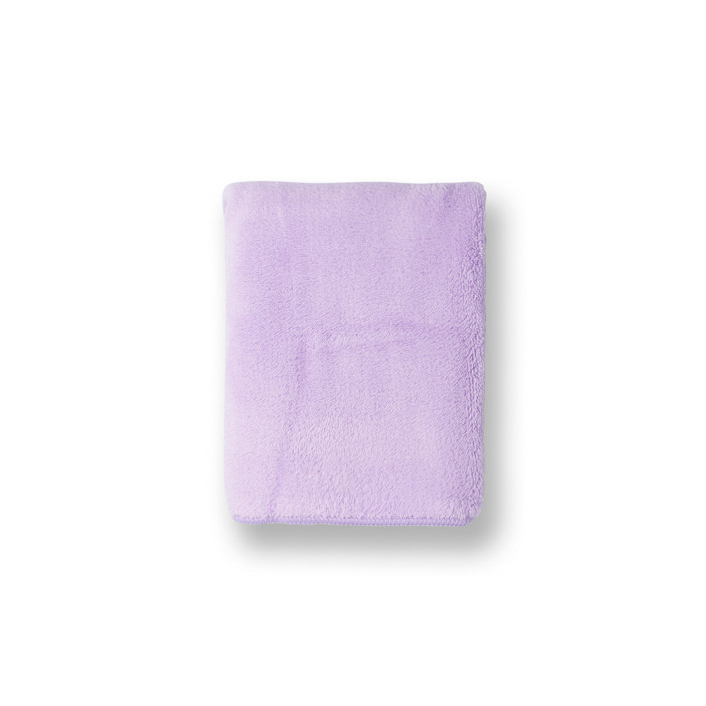 Set di tre asciugamani piccoli viola Camomilla Milano