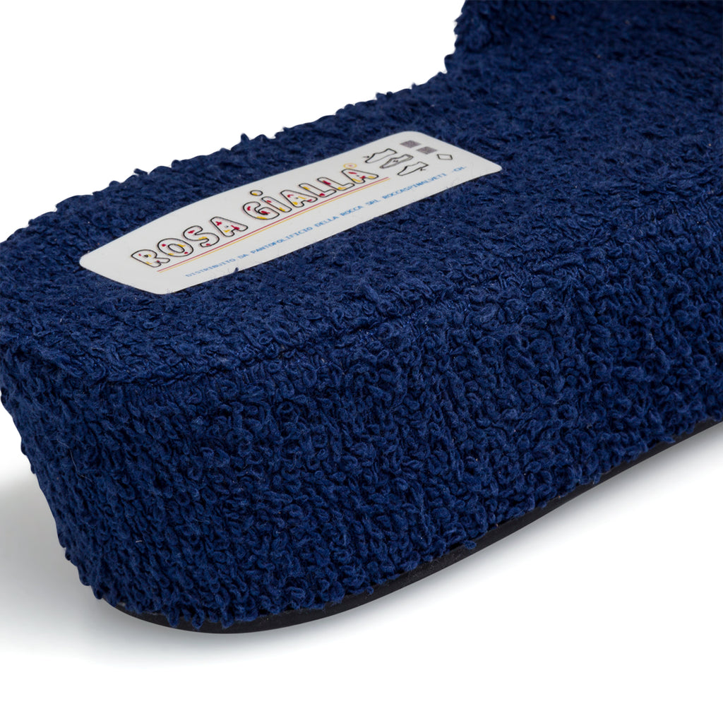 Ciabatte blu in spugna da donna Rosagialla