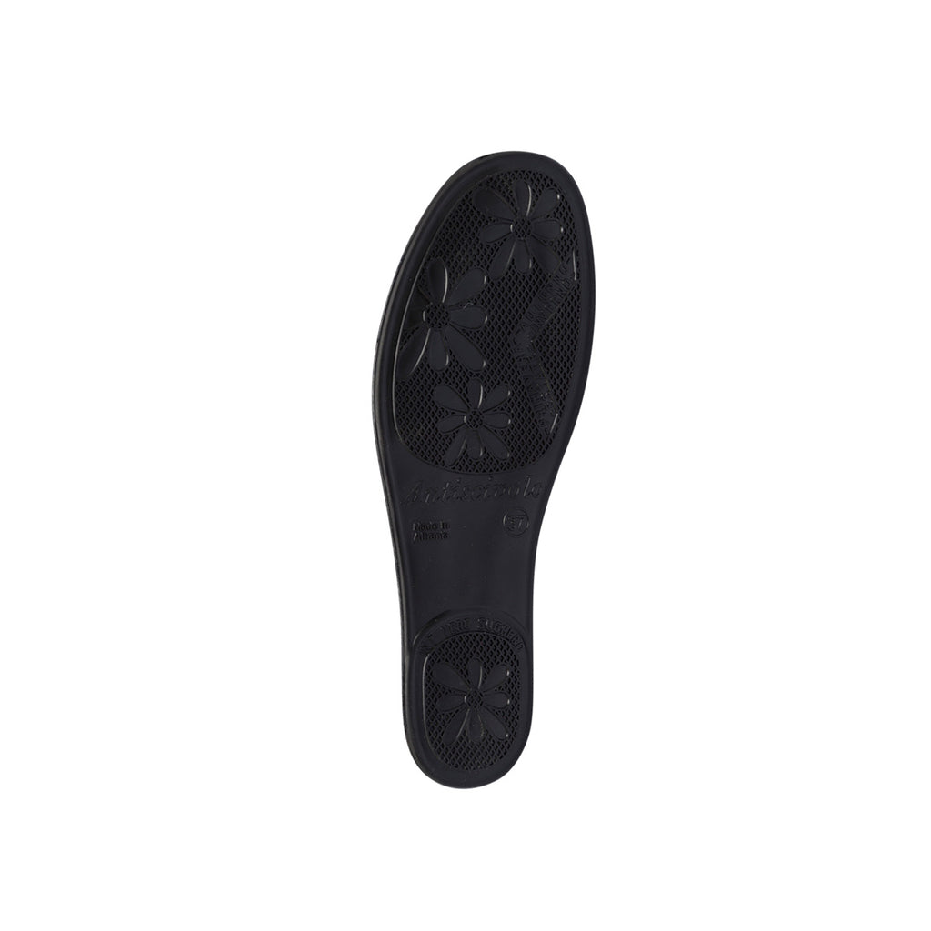 Pantofole blu da donna con fiore Stilrosa