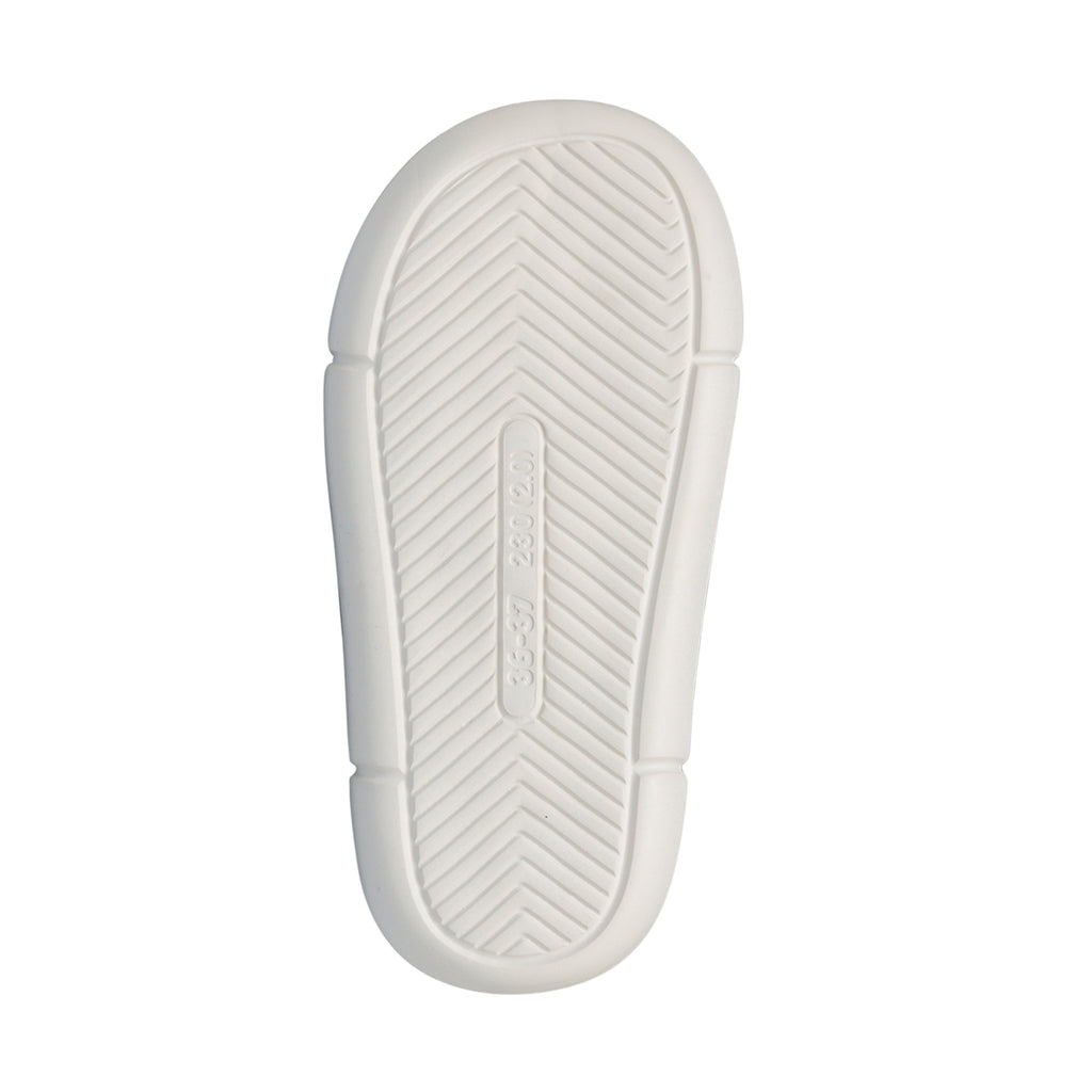 Pantofole grigie da donna con imbottitura e maxi-suola Jog