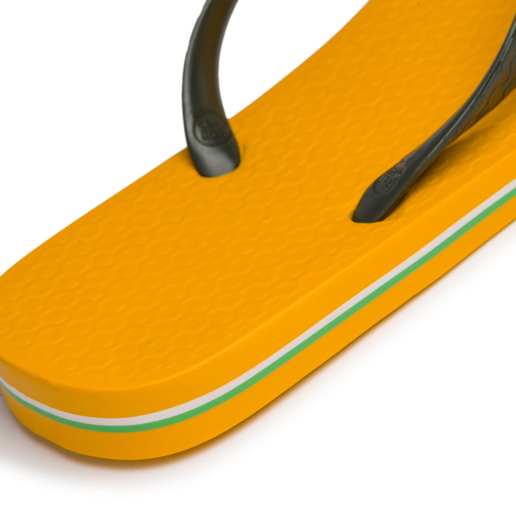 Ciabatte infradito gialle e verdi in gomma Ipanema Class Brasil II