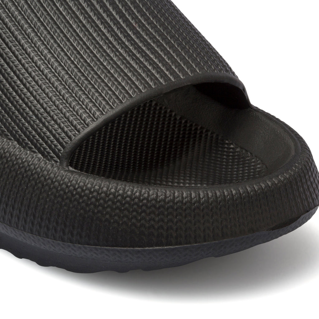 Ciabatte da donna nere a fascia singola Silvia Sikel