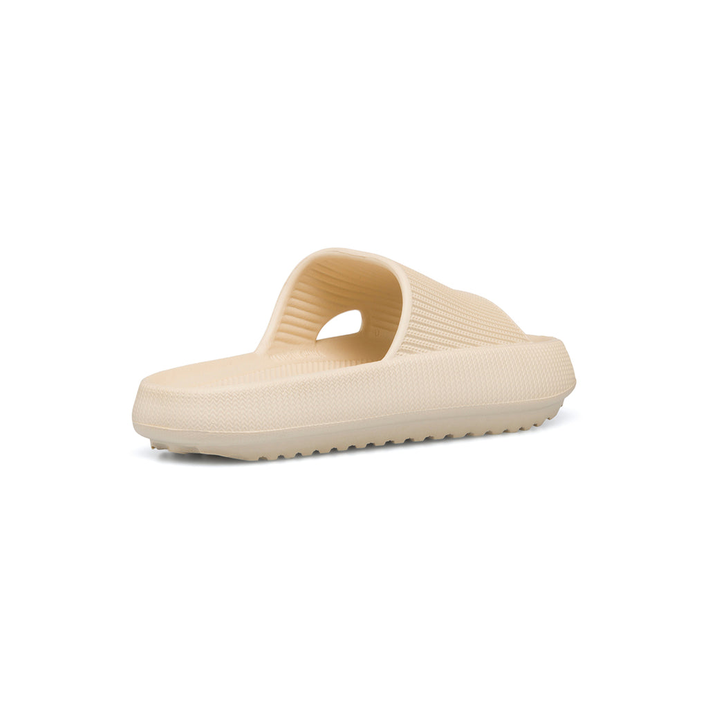 Ciabatte da donna beige a fascia singola Silvia Sikel