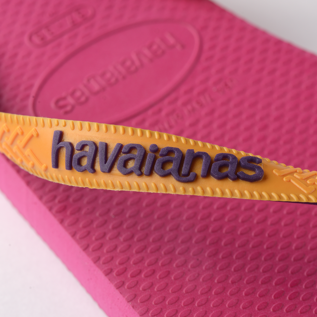Ciabatte infradito da donna rosa e arancioni Havaianas Top Mix
