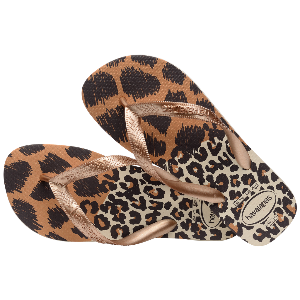 Ciabatte infradito da donna con stampa animalier Havaianas Top Animals