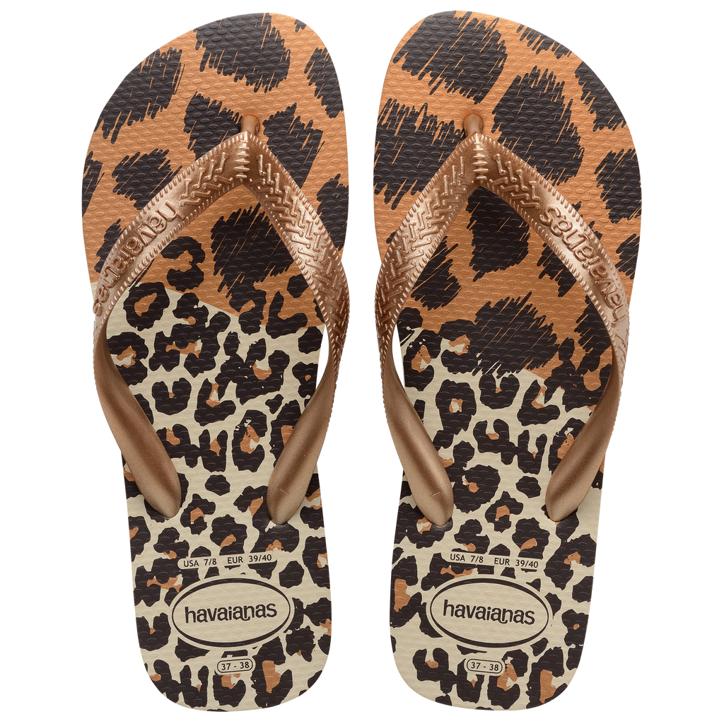 Ciabatte infradito da donna con stampa animalier Havaianas Top Animals