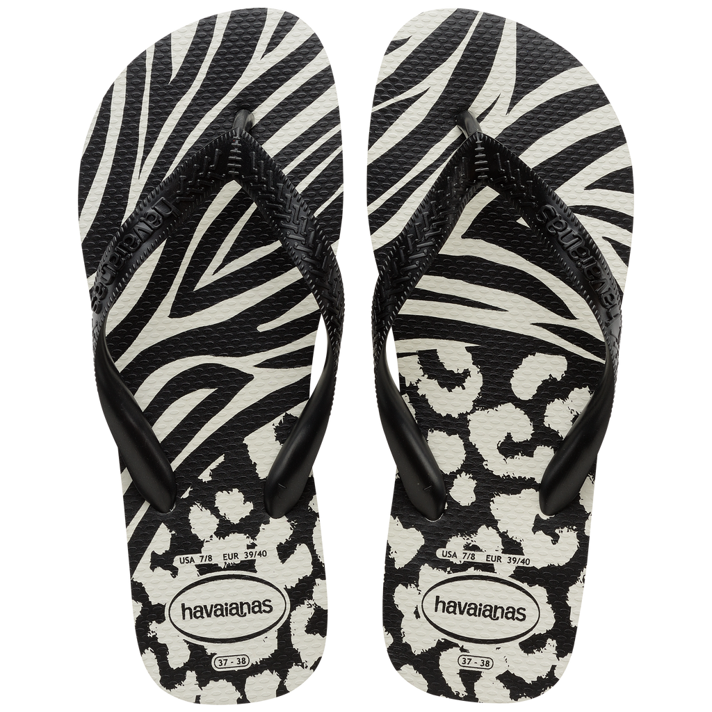 Ciabatte infradito da donna con stampa animalier Havaianas Top Animals