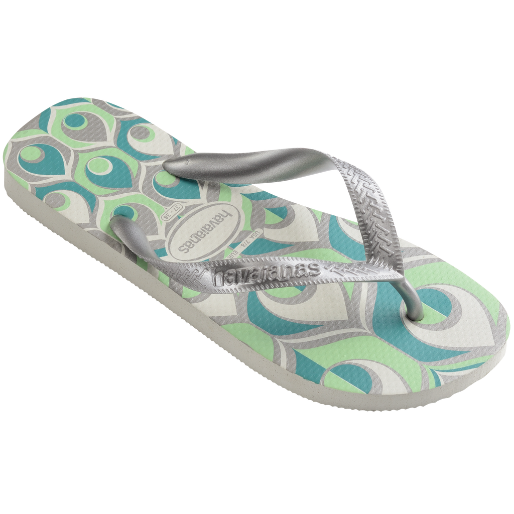 Ciabatte infradito da donna con stampa retrò Havaianas Spring