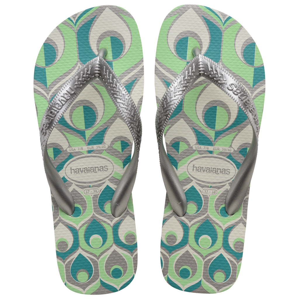 Ciabatte infradito da donna con stampa retrò Havaianas Spring