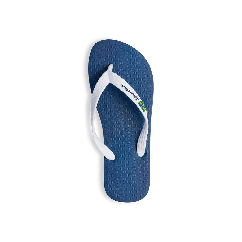 Ciabatte infradito da donna blu e bianche Ipanema Class Brasil II