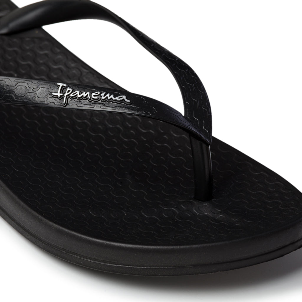 Ciabatte infradito da donna nere Ipanema Colors