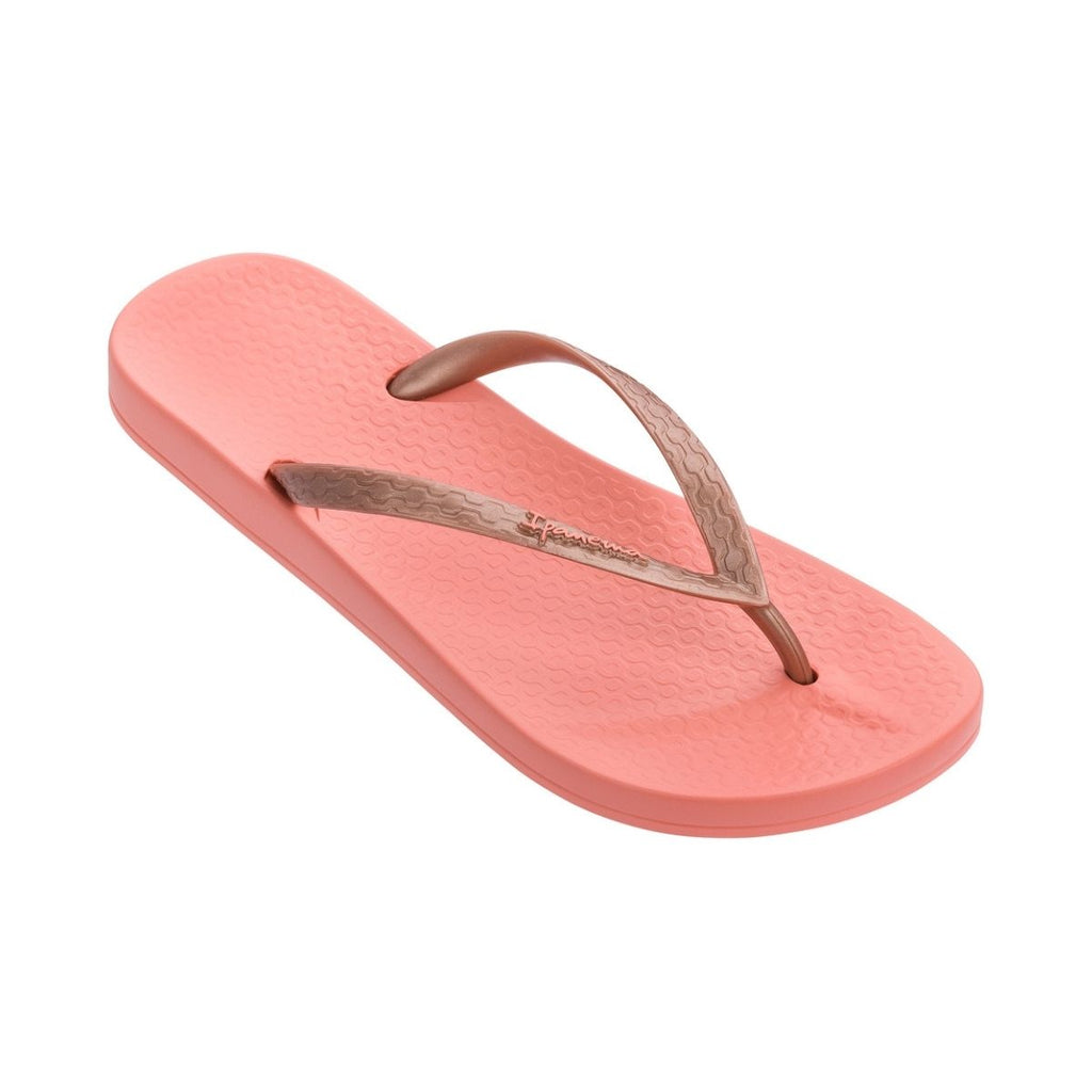 Ciabatte infradito da donna rosa e beige Ipanema Tan