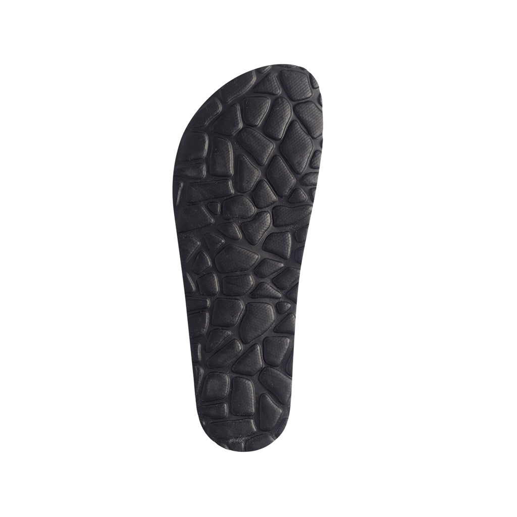 Ciabatte da donna nere con maxi-catena Italia Trend Wendy