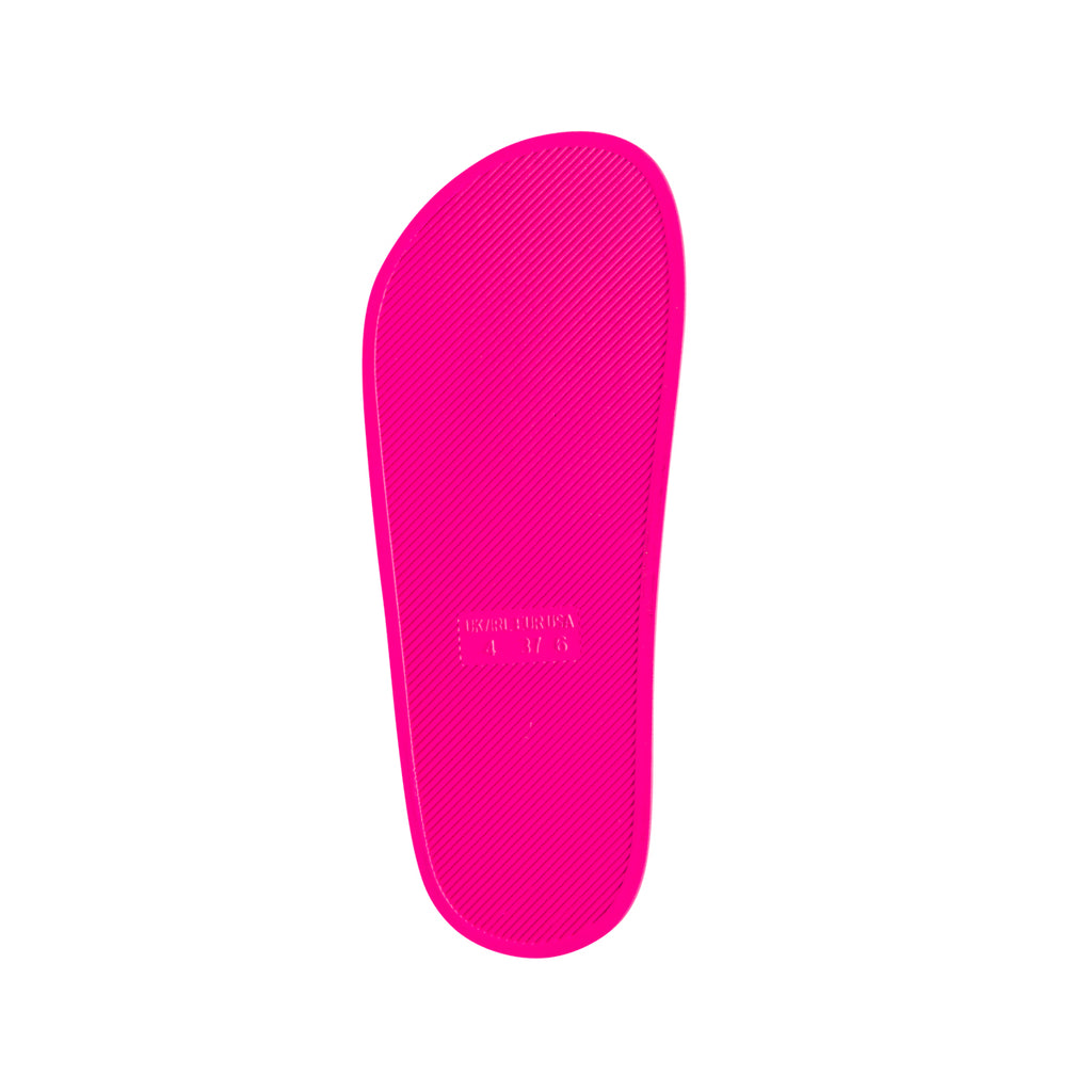 Ciabatte fucsia da donna effetto cocco Lora Ferres On The Beach