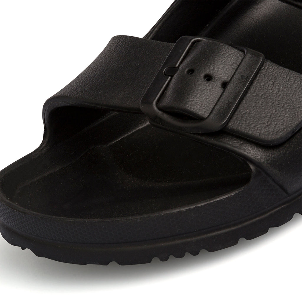 Ciabatte da donna nere a doppia fascia Silvia Sikel