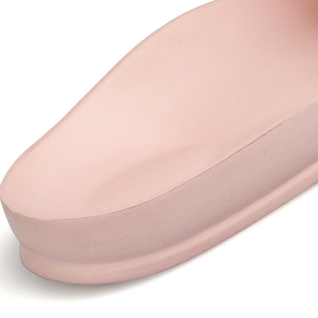 Ciabatte da donna rosa a fascia singola Silvia Sikel