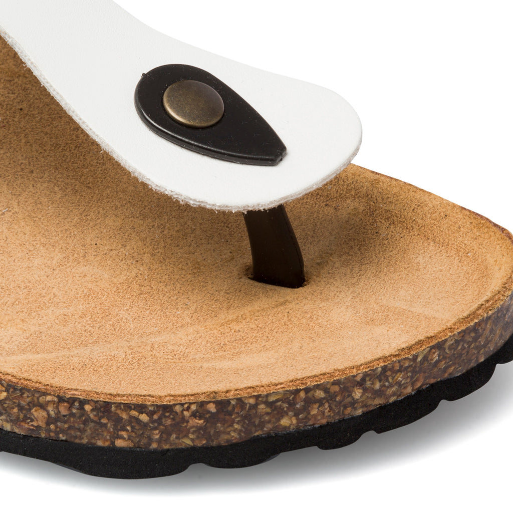 Ciabatte infradito bianche da donna Italia Trend Zeudi