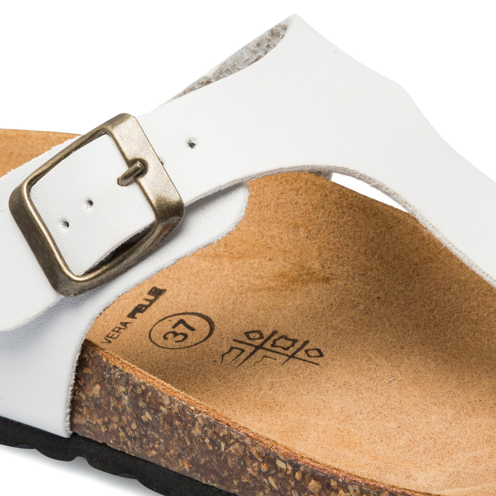 Ciabatte infradito bianche da donna Italia Trend Zeudi