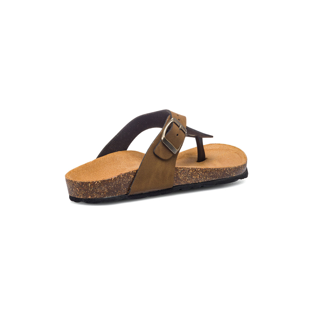 Ciabatte infradito marroni da donna Italia Trend Zeudi