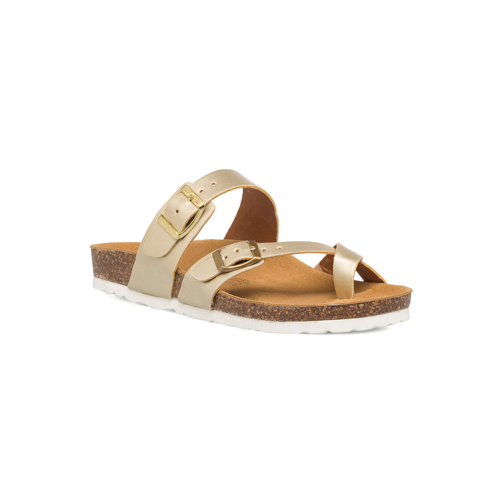 Ciabatte infradito platino da donna Italia Trend Cassandra