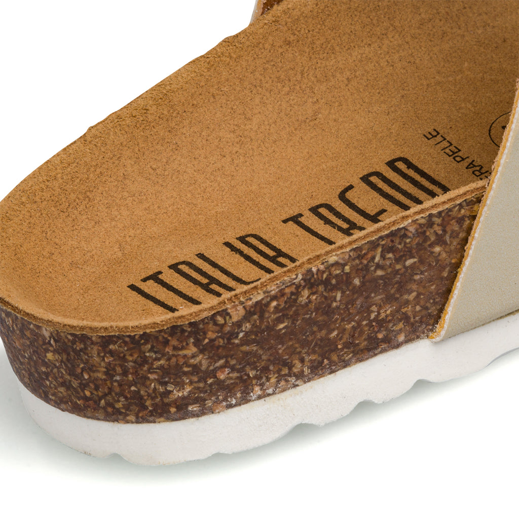 Ciabatte infradito platino da donna Italia Trend Cassandra