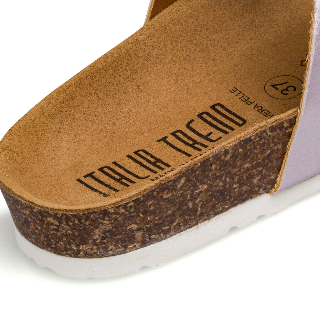 Ciabatte infradito lilla da donna Italia Trend Cassandra