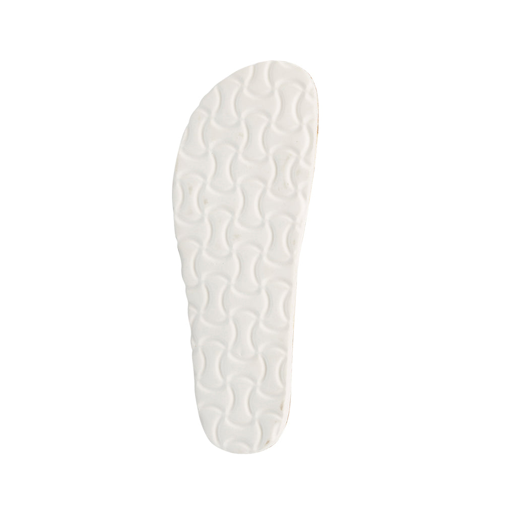 Ciabatte da donna platino con maxi-catena Italia Trend Wendy