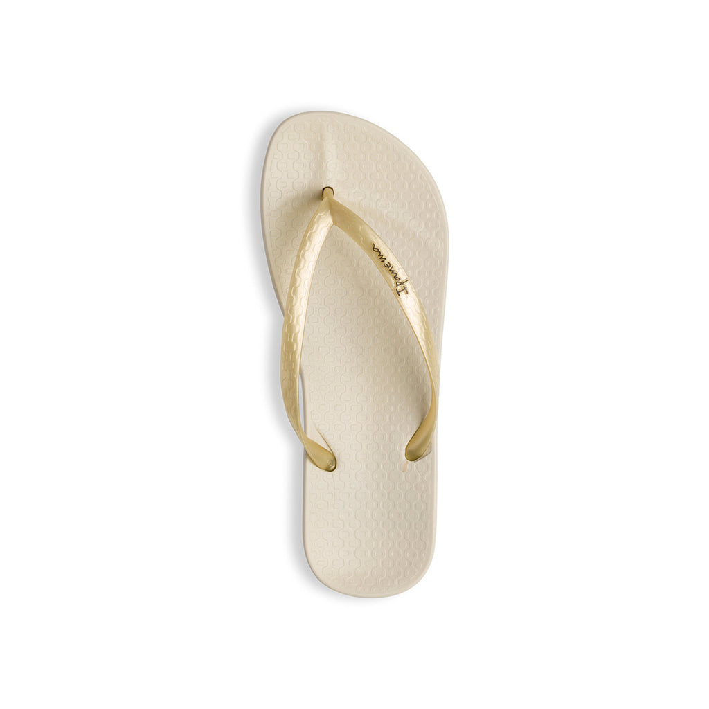 Ciabatte infradito beige da donna Ipanema Anatomic Tan