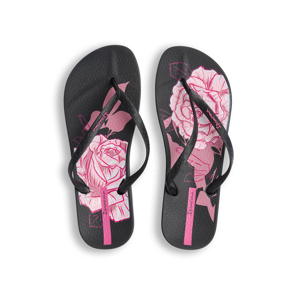 Ciabatte infradito nere da donna Ipanema Anatomic Temas XIII