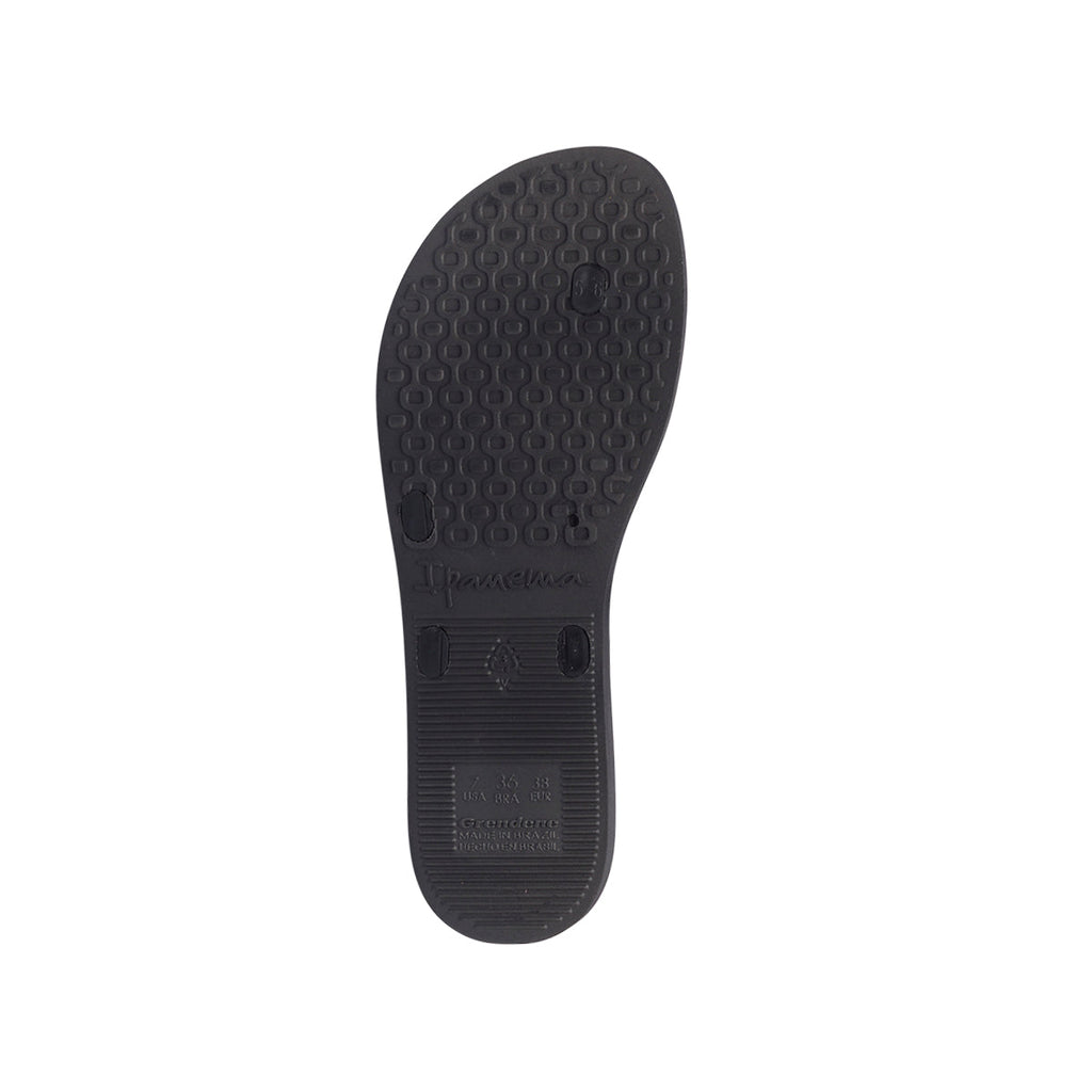 Ciabatte infradito da donna nere con doppio cinturino Ipanema Bossa