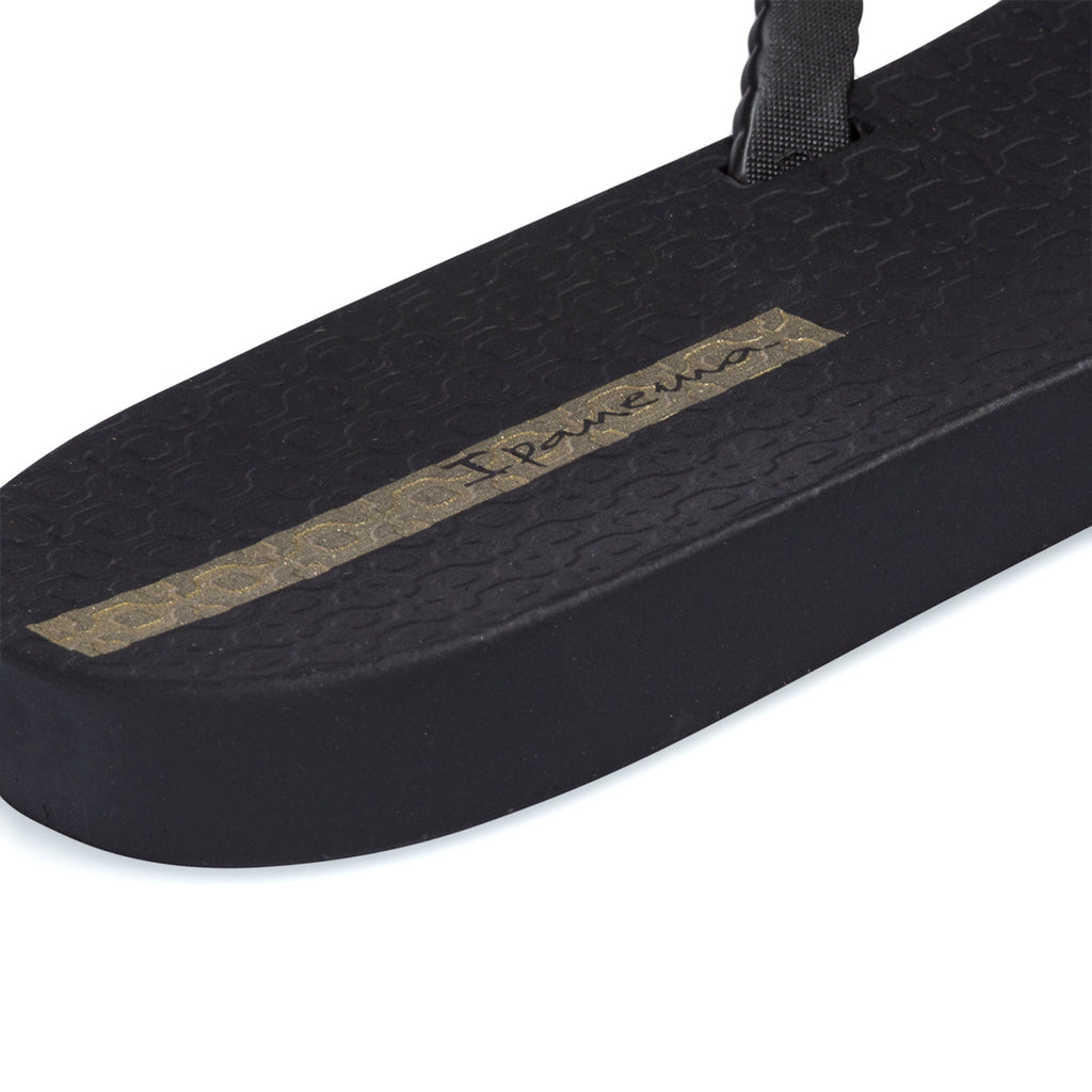 Ciabatte infradito da donna nere con doppio cinturino Ipanema Bossa