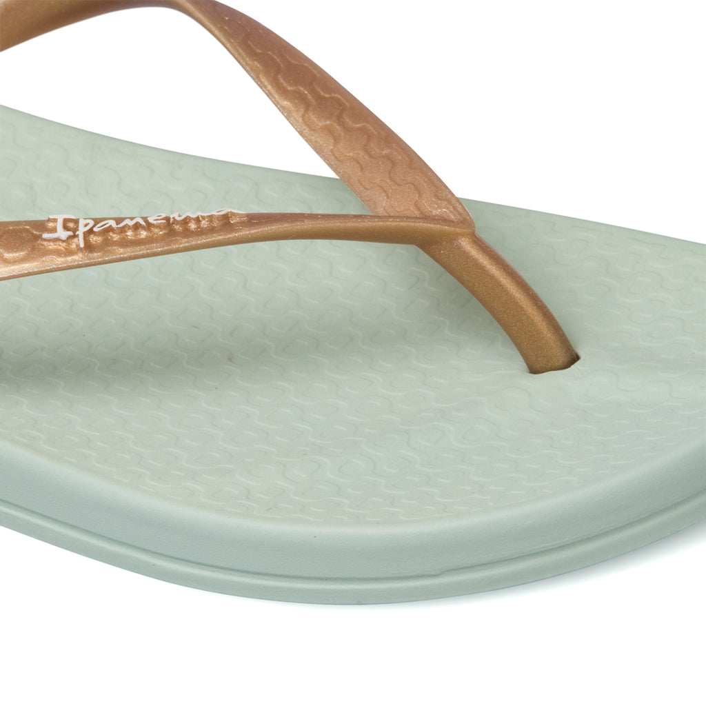Ciabatte infradito verde acqua da donna Ipanema Anatomic Tan