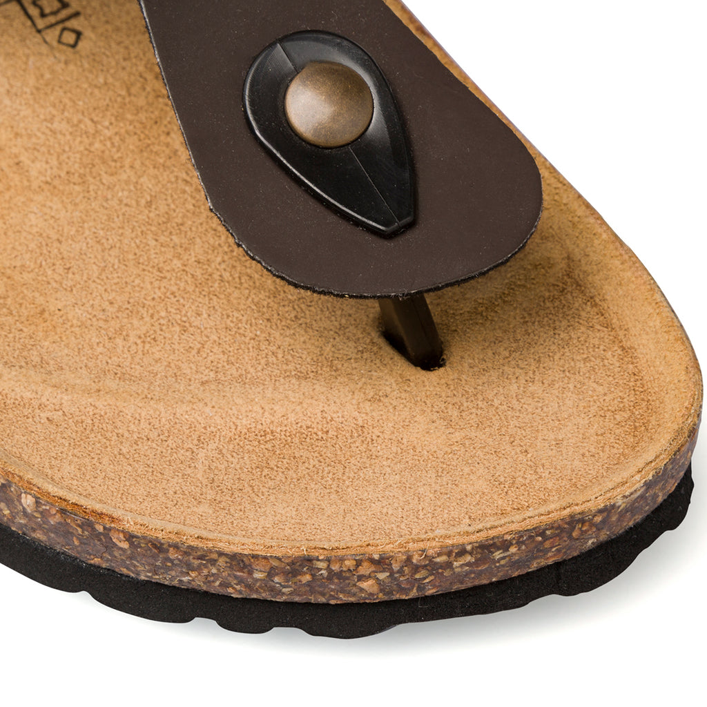 Ciabatte Infradito Marroni da Donna Italia Trend Zeudi