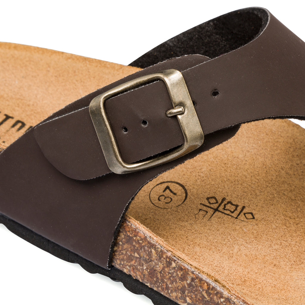 Ciabatte Infradito Marroni da Donna Italia Trend Zeudi