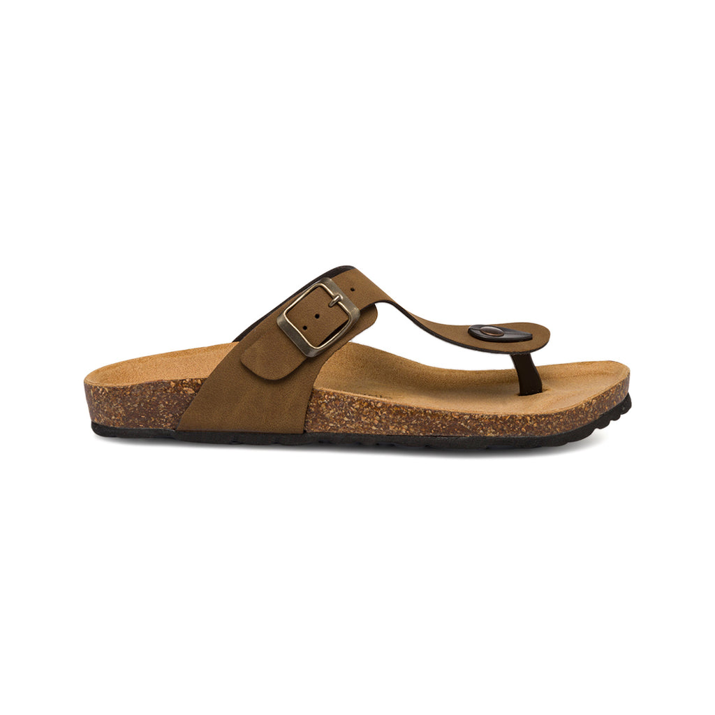 Ciabatte Infradito marroni da Donna Italia Trend Zeudi