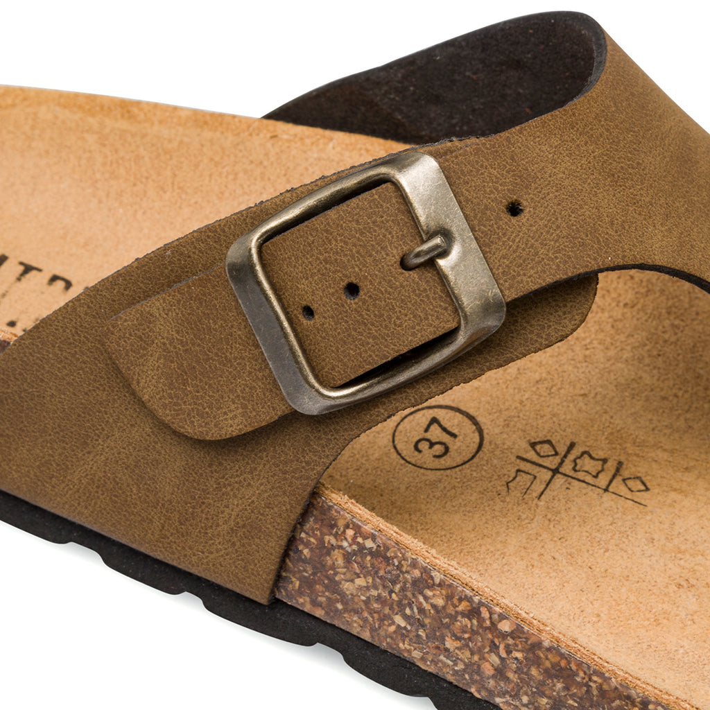 Ciabatte Infradito marroni da Donna Italia Trend Zeudi